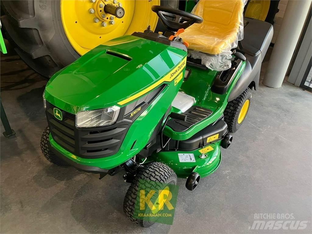 John Deere X167R ركوب الحشائش