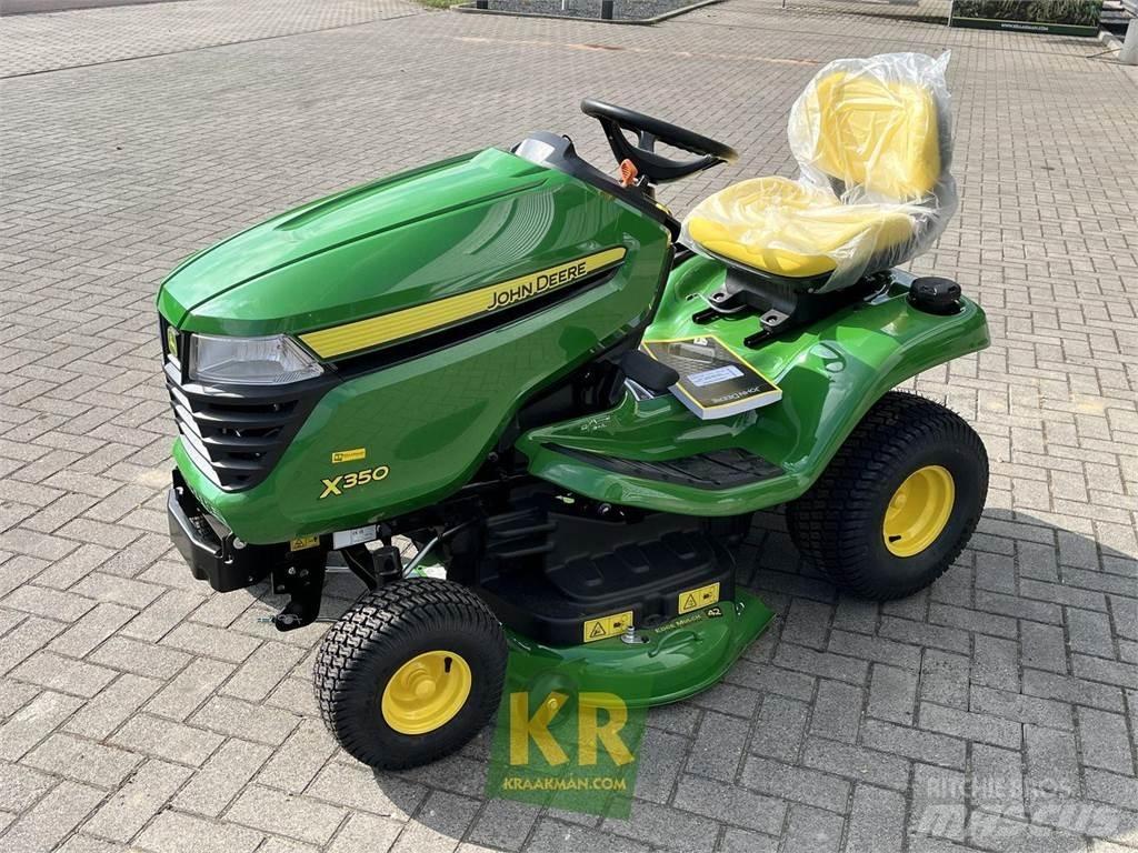 John Deere X350 ركوب الحشائش