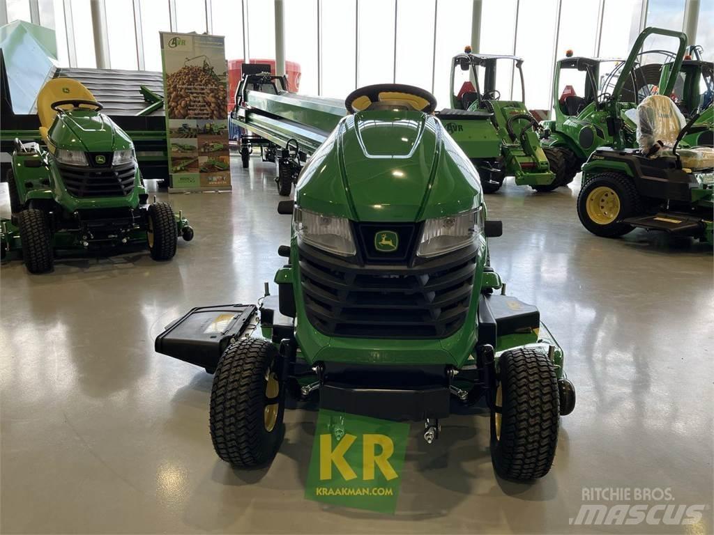 John Deere X350 ركوب الحشائش