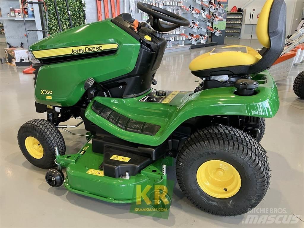 John Deere X350 ركوب الحشائش