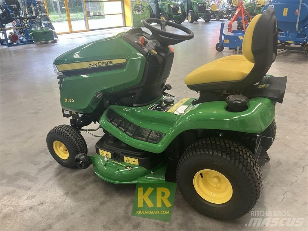 John Deere X350 ركوب الحشائش