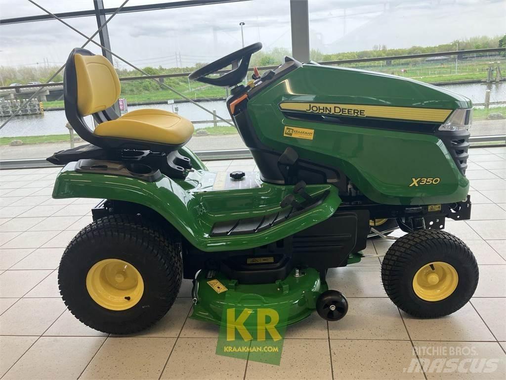 John Deere X350 ركوب الحشائش