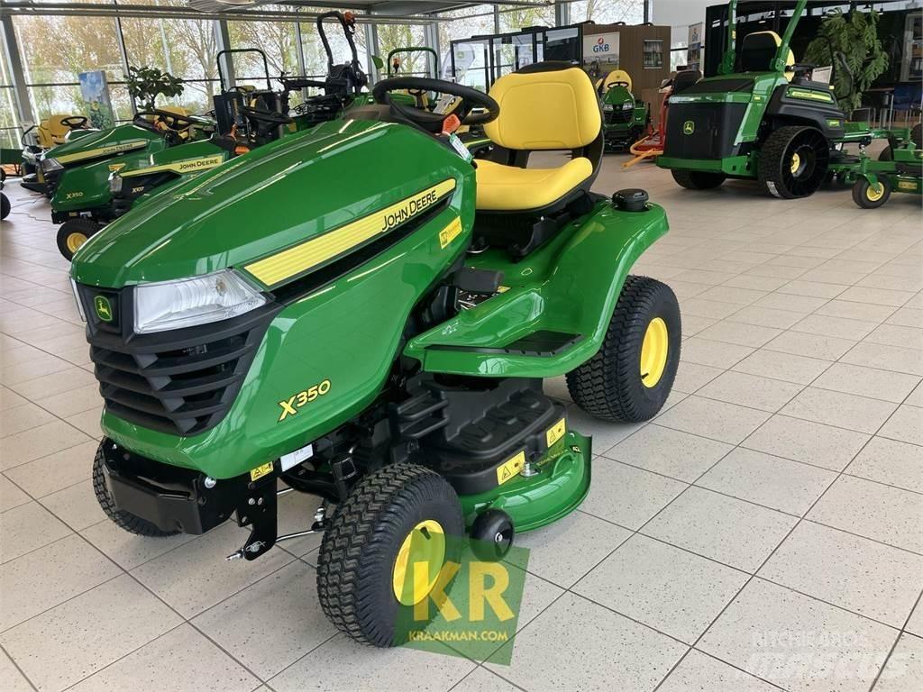 John Deere X350 ركوب الحشائش