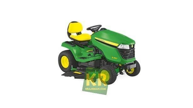 John Deere X380 ركوب الحشائش
