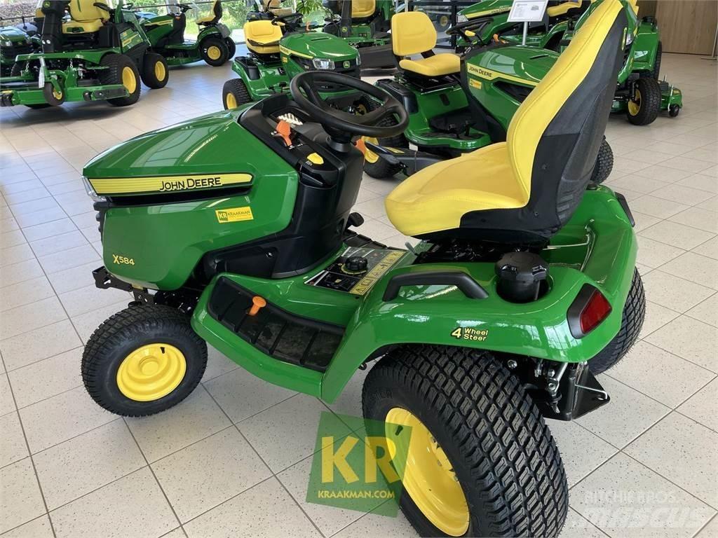 John Deere X584 ركوب الحشائش