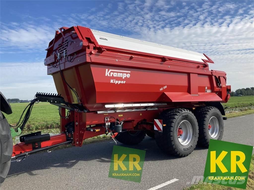 Krampe HD550 مقطورات قلابة