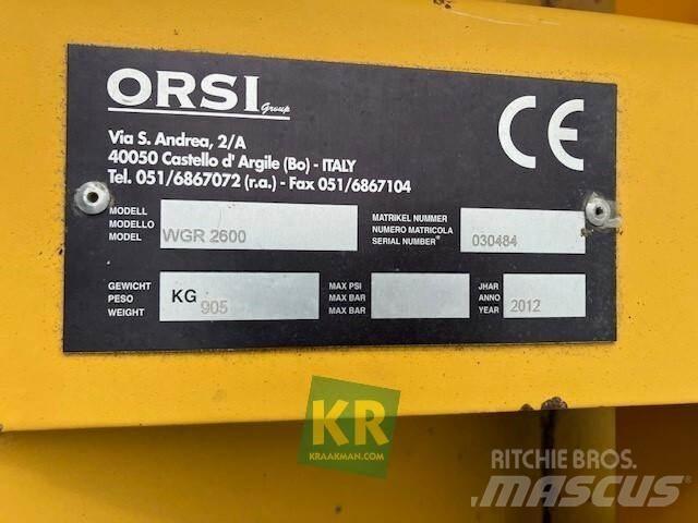 Orsi WGN 2600 جزازات وأغطية المراعي