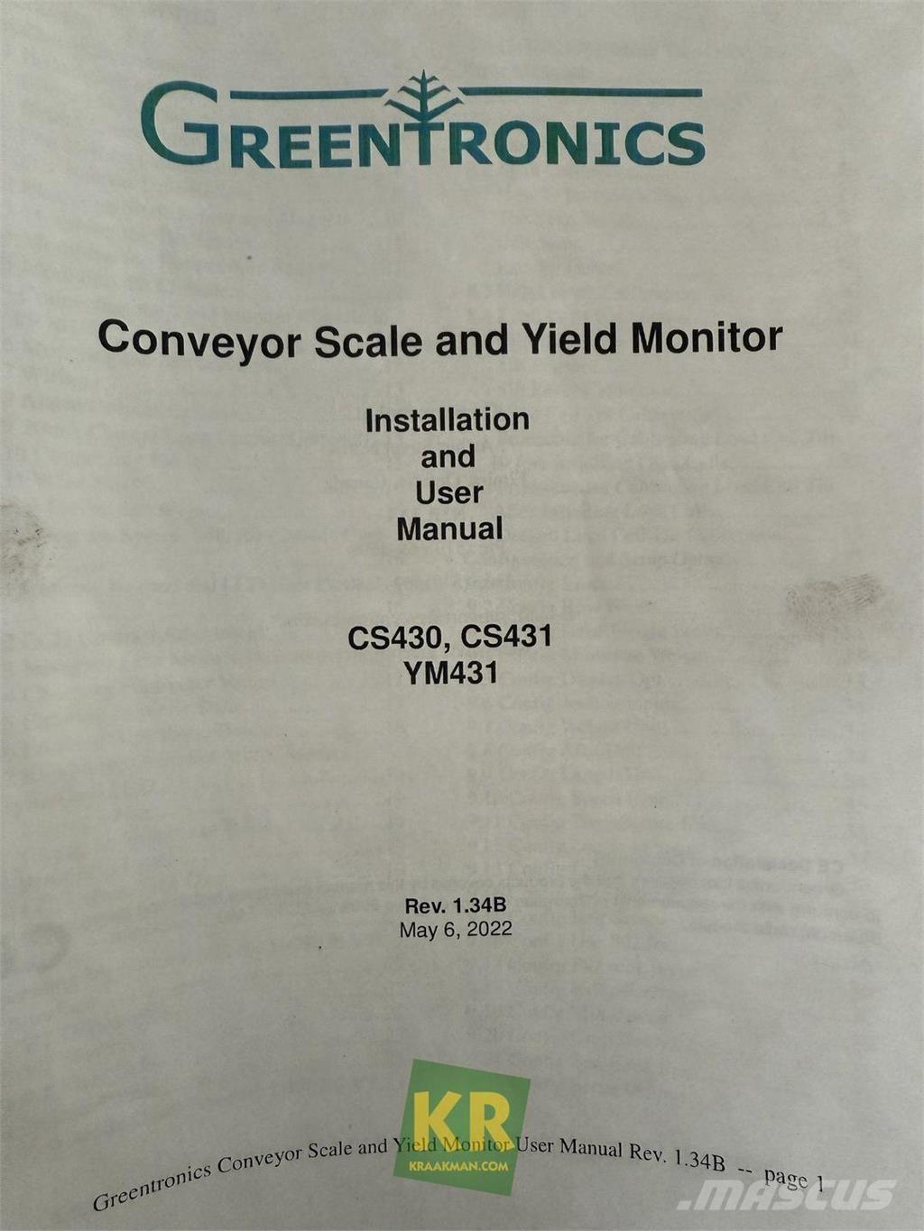  Overige onderdelen ماكينات زراعية أخرى