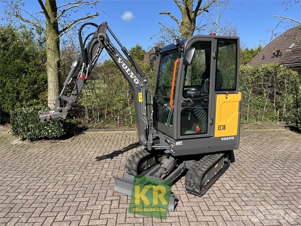 Volvo EC18E حفارات زحافة