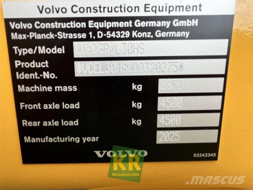 Volvo L30HS لوادر بعجل