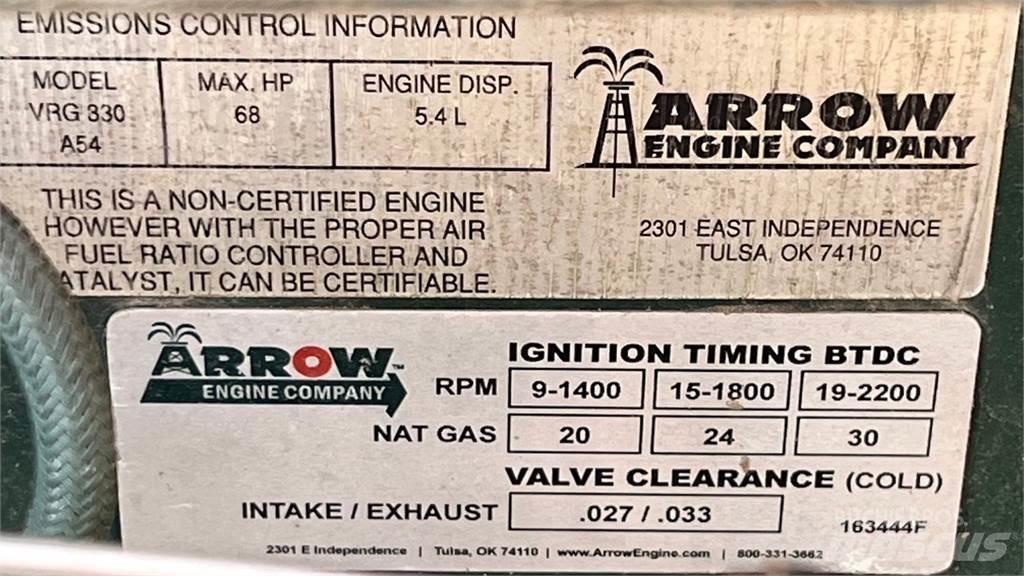 Arrow VRG330 محركات