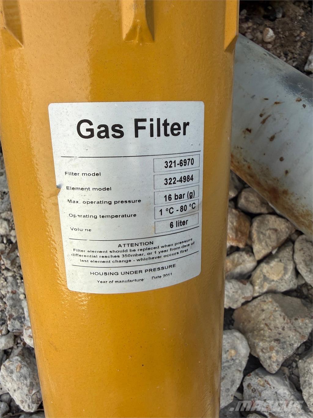 CAT Gas Filter محركات