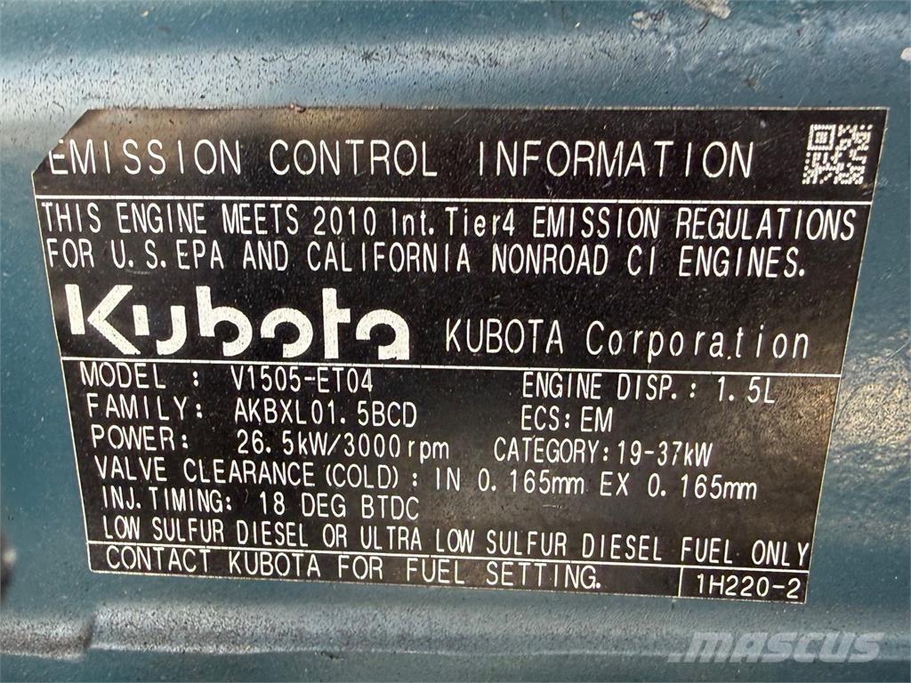 Kubota V1505 محركات
