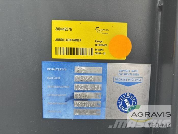  ABROLLCONTAINER معدات الحِراجة - غير ذلك