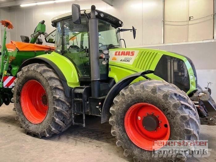 CLAAS AXION 850 CEBIS الجرارات