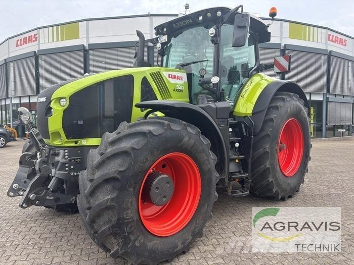 CLAAS AXION 930 CMATIC الجرارات