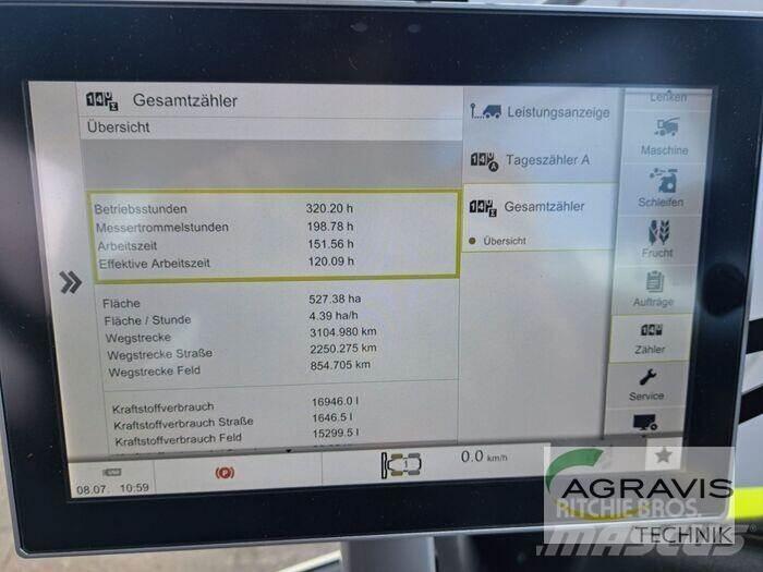CLAAS JAGUAR 970 علافات ذاتية الدفع