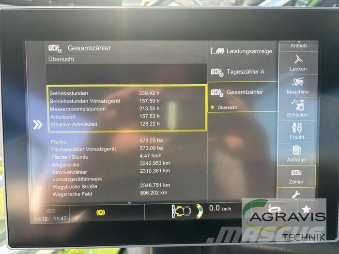 CLAAS JAGUAR 970 علافات ذاتية الدفع