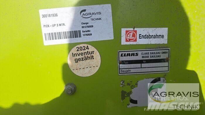 CLAAS PICK-UP 3 MTR. علافات ذاتية الدفع