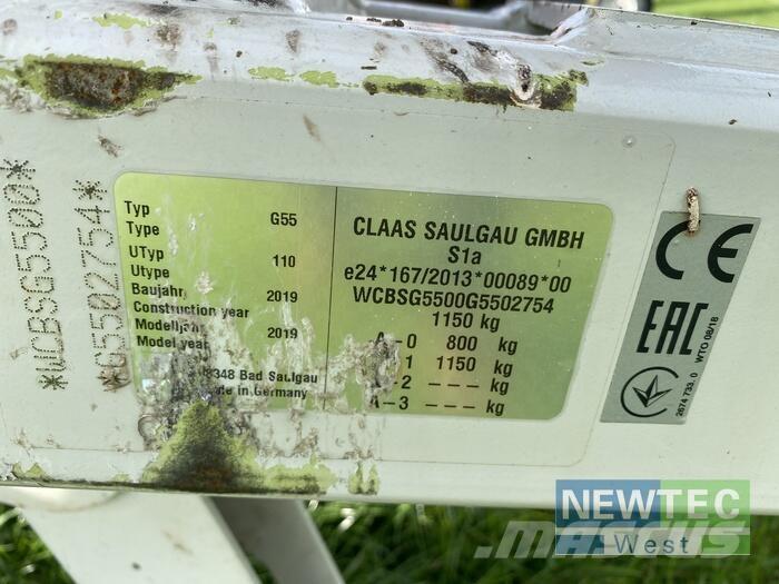 CLAAS VOLTO 1100 T مكابس وميبسات التبن