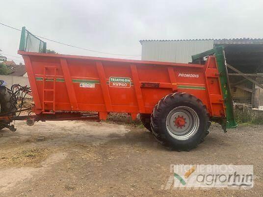 Deguillaume HVP80 معدات توزيع السماد العضوي