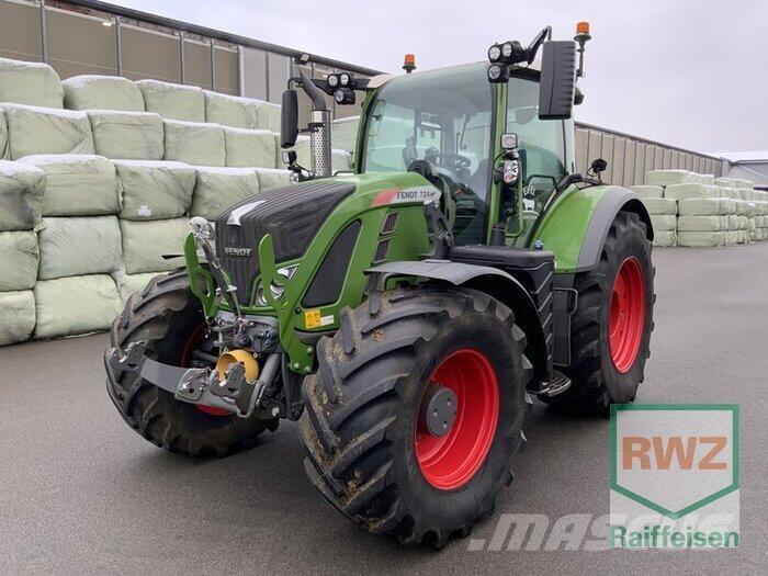 Fendt 724 S4 ProfiPlus الجرارات