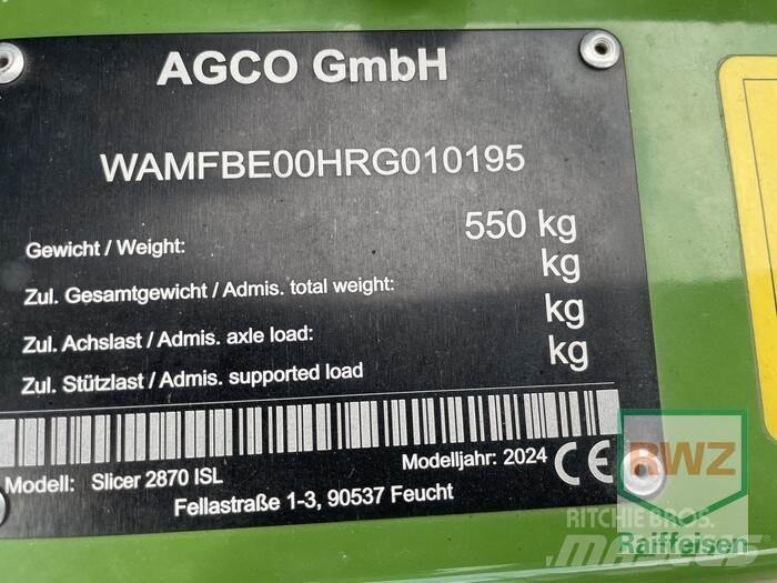 Fendt Slicer 2870 ISL جزازات