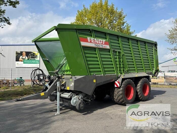 Fendt TIGO 75 XR مقطورات ذاتية التحميل