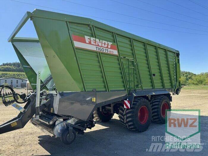 Fendt Tigo 75 XR-D مقطورات ذاتية التحميل