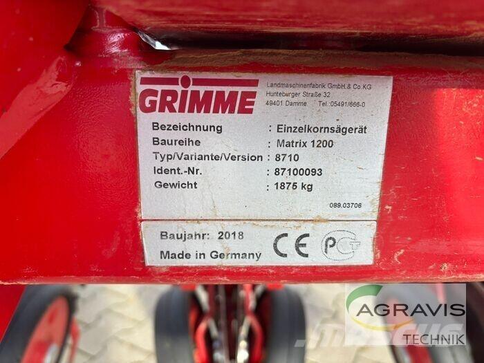 Grimme MATRIX 1200 معدات بذر