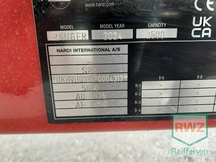 Hardi Ranger 2500 الرشاشات