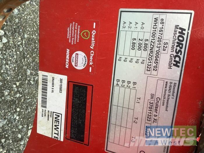 Horsch CRUISER 5 XL زراعات