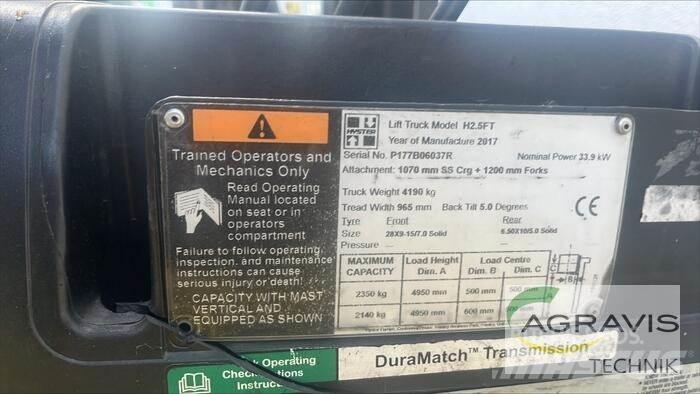 Hyster H 2.50 FT شاحنات ذات رافعات شوكية - أخرى