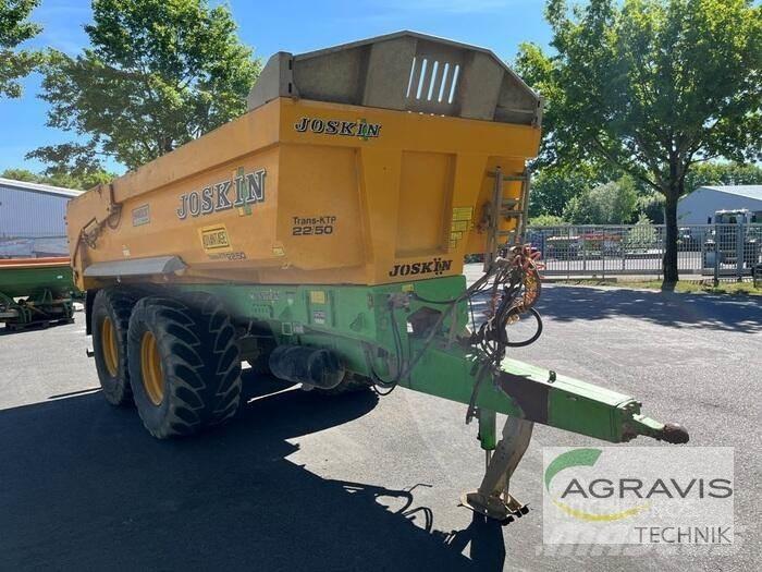 Joskin TRANS-KTP 22/50 مقطورات قلابة