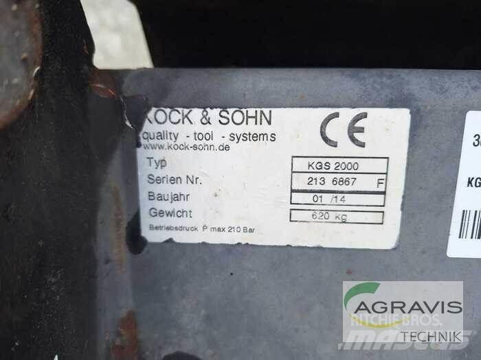 Kock KGS 2000 XL ملحقات أخرى للجرارات