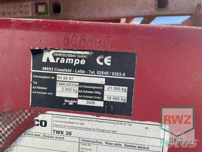 Krampe TWK20DSK / HD550 مقطورات قلابة