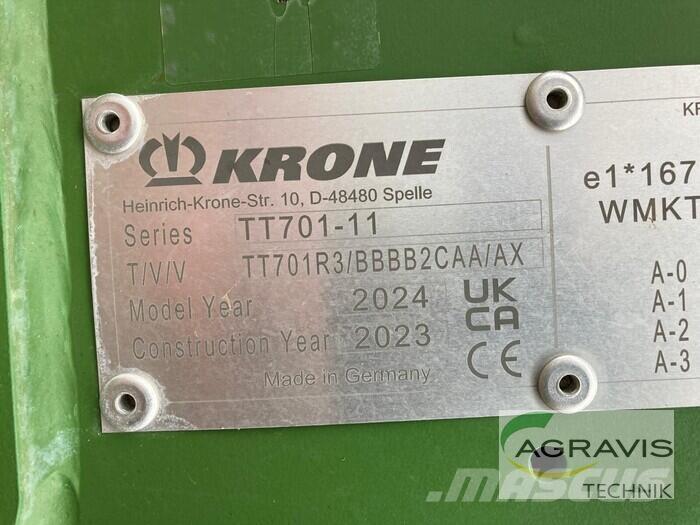 Krone TX 460 D مقطورات ذاتية التحميل