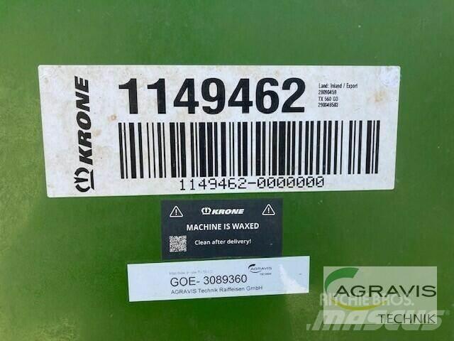 Krone TX 560 D مقطورات ذاتية التحميل
