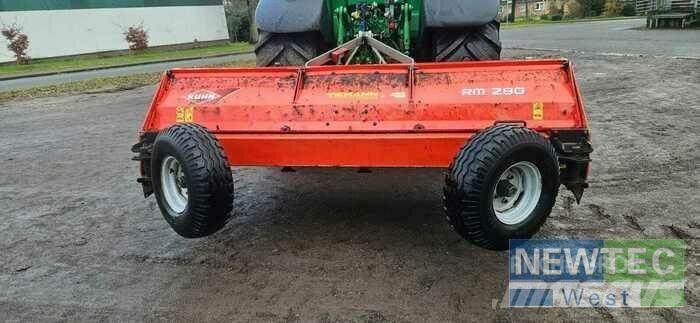 Kuhn RM 280 جزازات وأغطية المراعي