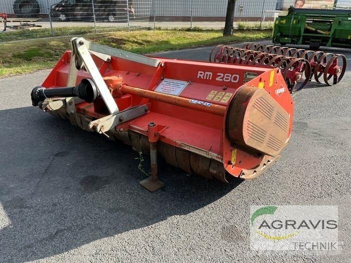 Kuhn RM 280 جزازات وأغطية المراعي
