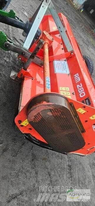 Kuhn RM 280 جزازات وأغطية المراعي