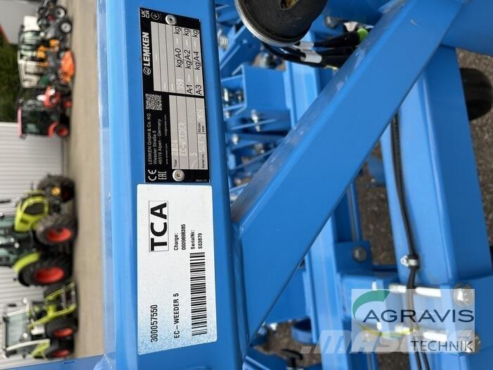 Lemken EC-WEEDER 5 جزازات وأغطية المراعي