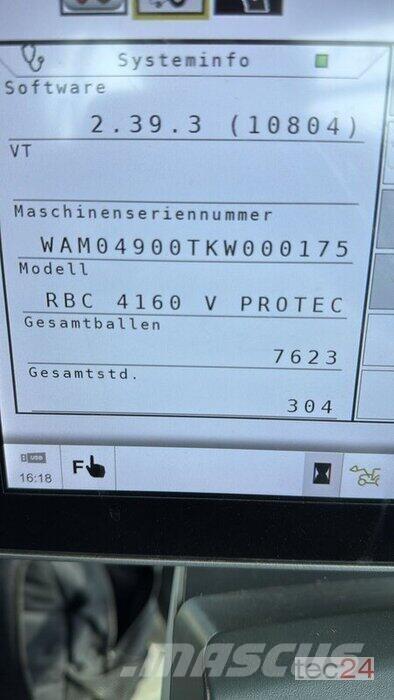 Massey Ferguson 4160 V محزمات مستديرة
