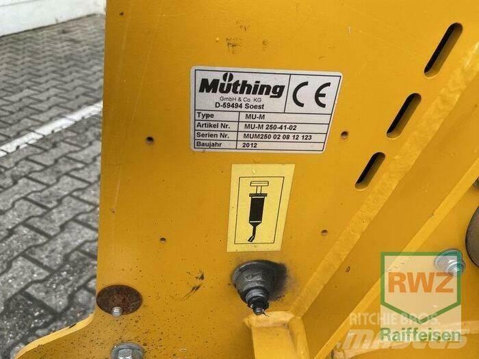 Müthing MU-M 250 ماكينات وملحقات زراعة أخرى