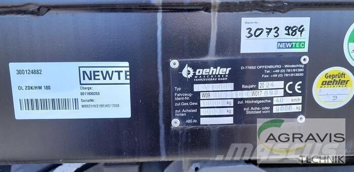 Oehler OL ZDK/HW 180 مقطورات قلابة