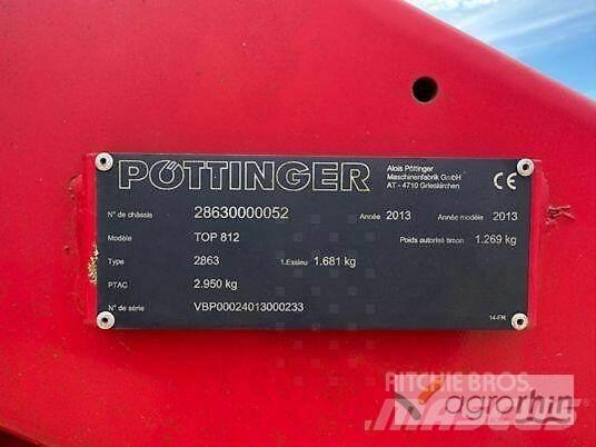 Pöttinger TOP 812 مكابس وميبسات التبن