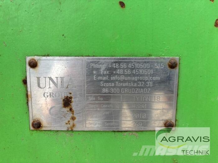Unia TYTAN 18 معدات فرد المواد المعدنية