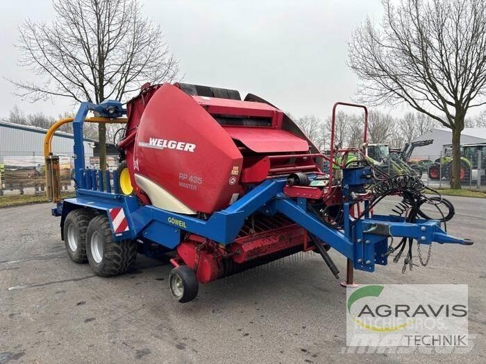 Welger RP 435 محزمات مستديرة