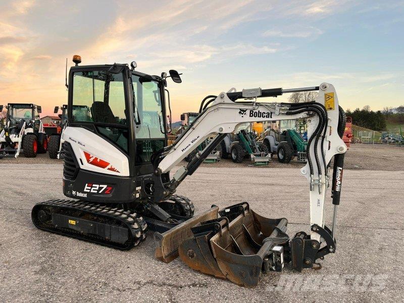 Bobcat E 27z حفارات صغيرة أقل من 7 طن (حفارات صغيرة)
