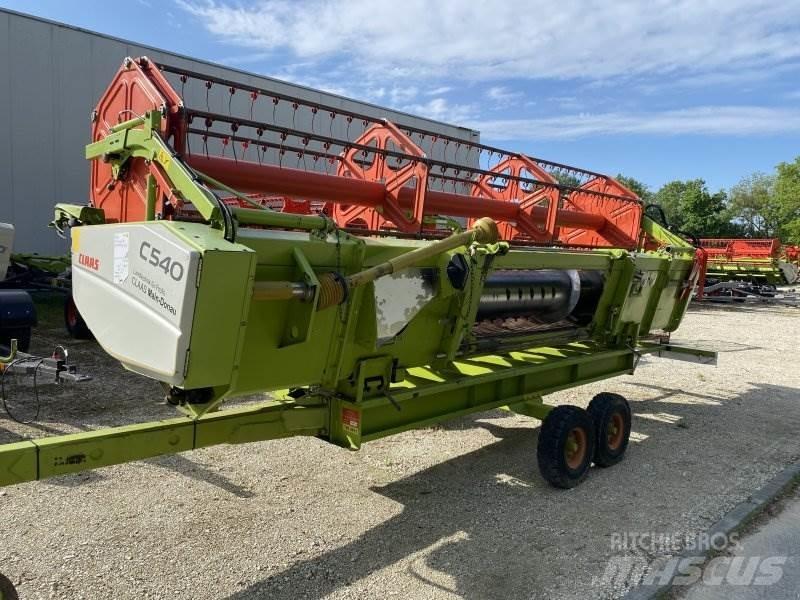 CLAAS C540 + TW رؤوس الحصادات الدراسات